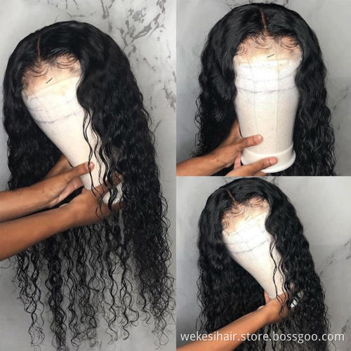Drop Shipping Transparent 360 Lace Frontal Wig,Half Lace Frontal Wig Human Hair,Straight 13x6 Hd Frontal Wig